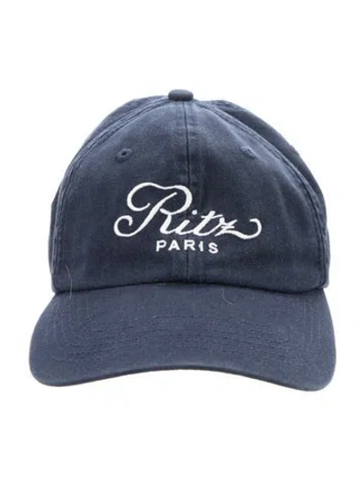 Pre-owned Frame Cotton Baseball Cap In Blue