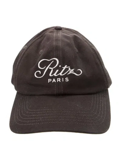 Pre-owned Frame Cotton Baseball Hat W/tags In Black