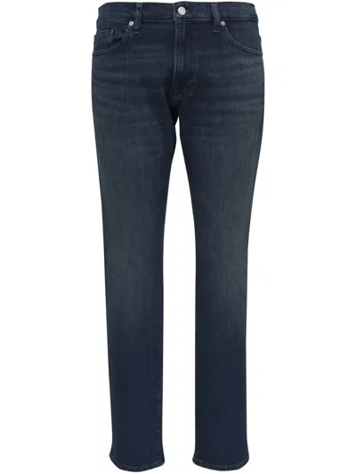 Frame Cotton-blend Jeans In Blue