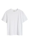 Frame Cotton Crewneck T-shirt In White
