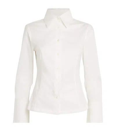 Frame Cotton Friday Shirt In White
