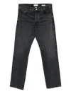 Frame Cotton Jeans In Black