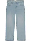 Frame Cotton Jeans In Blau