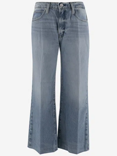 Frame Cotton Jeans In Denim