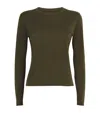 Frame Cotton Long-sleeve Baby T-shirt In Rich Military