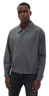 Frame Cotton Ribbed Jacket Cloudy Grey