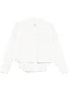 Frame Cotton Shirt In White