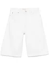 Frame Cotton Shorts In White