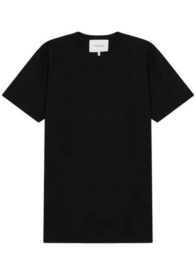 Frame Logo T-shirt Noir Cotton