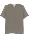 Frame Duo Fold Cotton T-shirt In Green