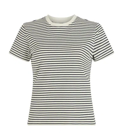 Frame Cotton The Baby Tee In White