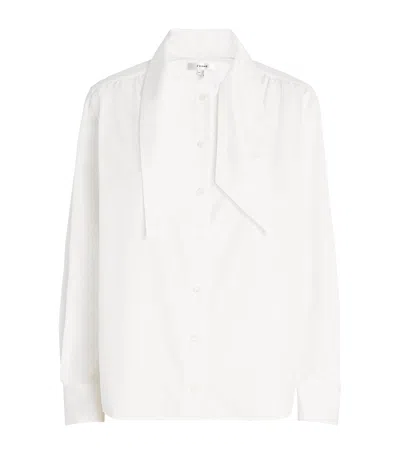 Frame Cotton The Wednesday Shirt In White