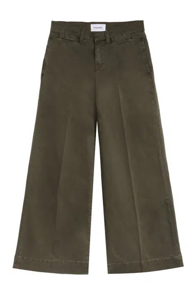 FRAME FRAME COTTON TROUSERS