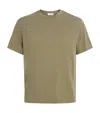 Frame Cotton T-shirt In Green