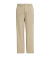 Frame Cotton Wide-leg Trousers