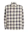Frame Cotton-blend Check Overshirt