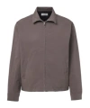 Frame Cotton-blend Jacket In Brown