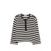 Frame The Easy Captain Stripe Sweater In Multi
