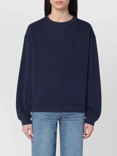 FRAME CREW NECK COTTON BLEND SWEATSHIRT