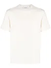 Frame Logo Cotton T-shirt In 中性色
