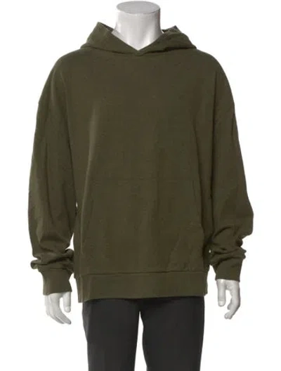 Pre-owned Frame Crew Neck Long Sleeve Hoodie W/ Tags In Green