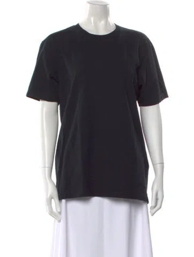 Pre-owned Frame Crew Neck Long Sleeve Sweatshirt In Black