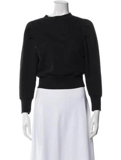 Pre-owned Frame Crew Neck Long Sleeve Sweatshirt In Gray