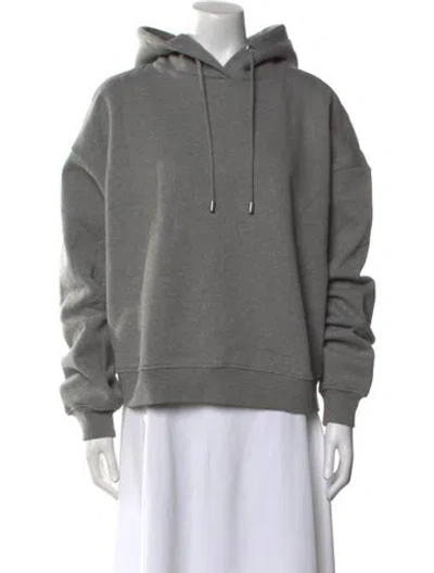 Pre-owned Frame Crew Neck Long Sleeve Sweatshirt W/ Tags In Gray