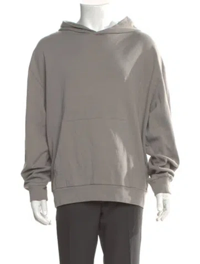 Pre-owned Frame Crew Neck Long Sleeve Sweatshirt W/ Tags In White