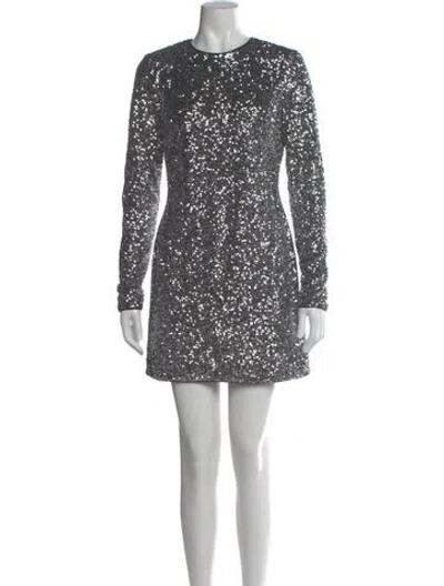 Pre-owned Frame Crew Neck Mini Dress W/ Tags