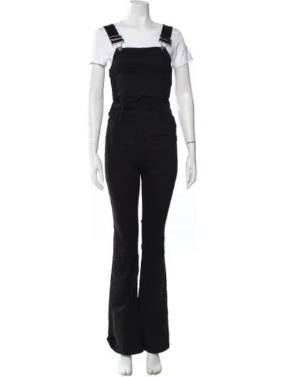 Pre-owned Frame Crew Neck Overalls In Black