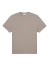 Frame Crew-neck Short-sleeve T-shirt In Gold
