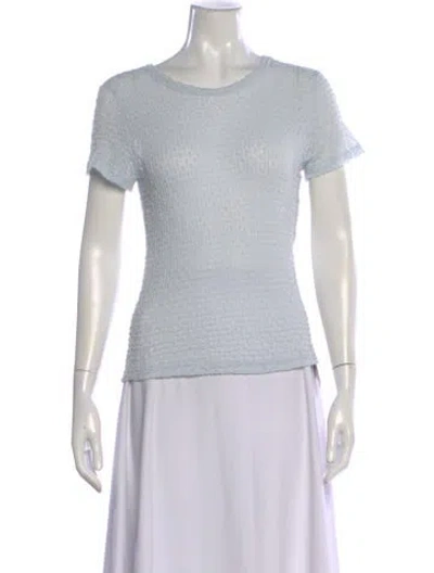 Pre-owned Frame Crew Neck Short Sleeve T-shirt In Neutral