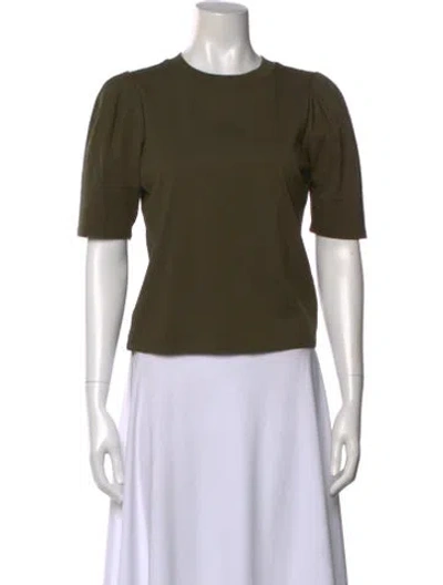 Pre-owned Frame Crew Neck Short Sleeve T-shirt W/ Tags In Green