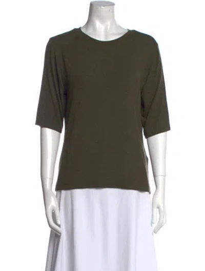 Pre-owned Frame Crew Neck Short Sleeve T-shirt W/ Tags In Green