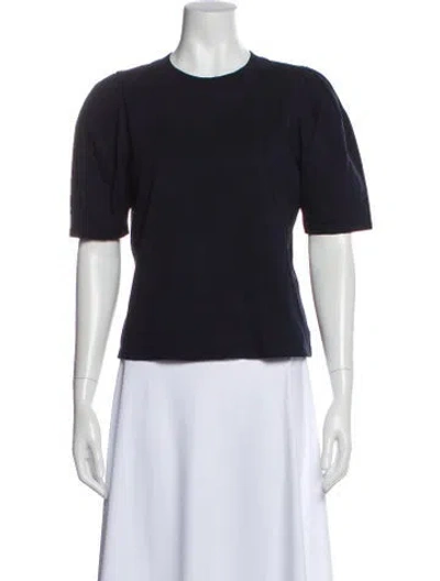 Pre-owned Frame Crew Neck Short Sleeve T-shirt In White