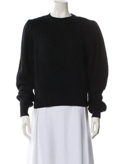 Pre-owned Frame Crew Neck Sweater In Black