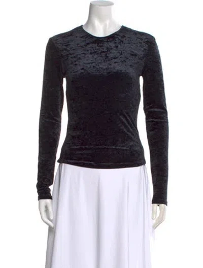 Pre-owned Frame Crew Neck Sweater In Black