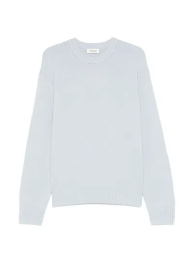 Frame Crew-neck Sweater In Blue