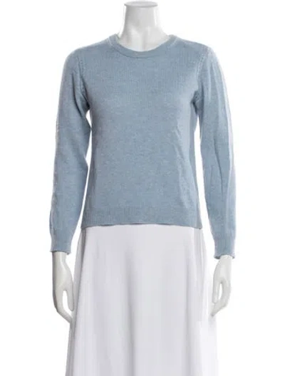 Pre-owned Frame Crew Neck Sweater In Blue