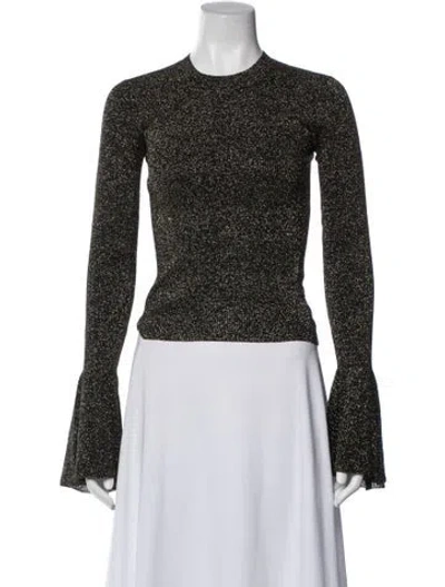 Pre-owned Frame Crew Neck Sweater In Gray