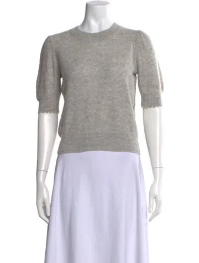 Pre-owned Frame Crew Neck Sweater In Gray