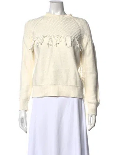 Pre-owned Frame Crew Neck Sweater In Neutral