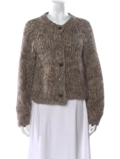 Pre-owned Frame Crew Neck Sweater In Neutral