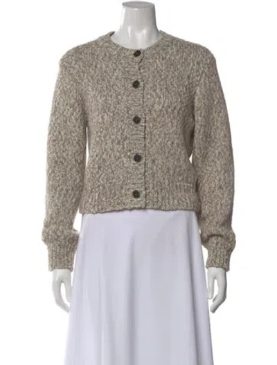 Pre-owned Frame Crew Neck Sweater In Neutral