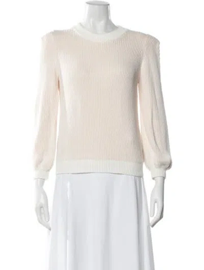 Pre-owned Frame Crew Neck Sweater In Neutral