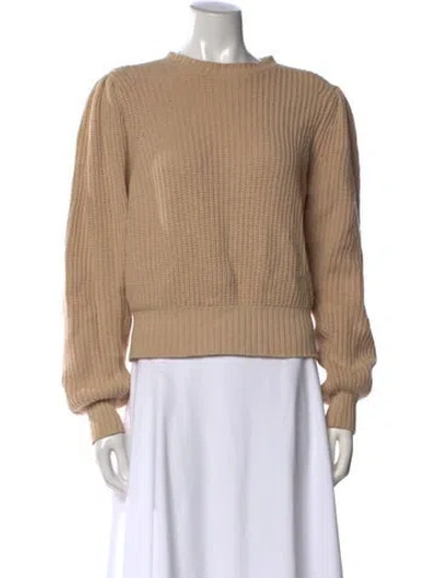 Pre-owned Frame Crew Neck Sweater In Neutral