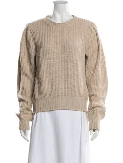 Pre-owned Frame Crew Neck Sweater In Neutrals
