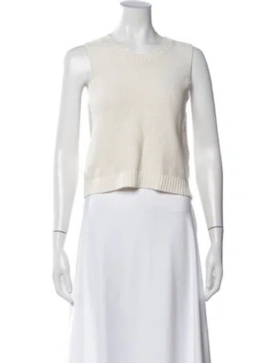Pre-owned Frame Crew Neck Sweater In Neutrals