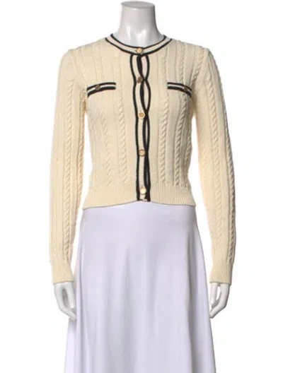 Pre-owned Frame Crew Neck Sweater In Neutrals